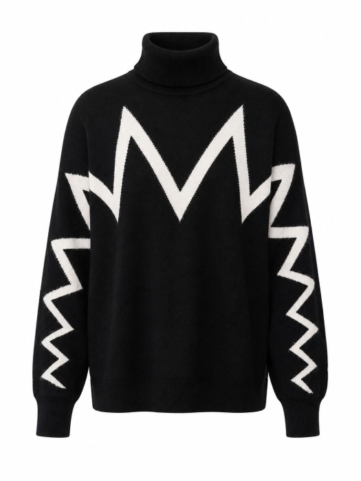 Leo en Ugo TOP BH716 BLACK/OFF WHITE