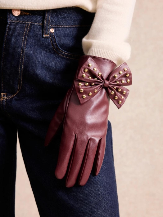 Leo en Ugo GLOVES KHG016 BORDEAUX