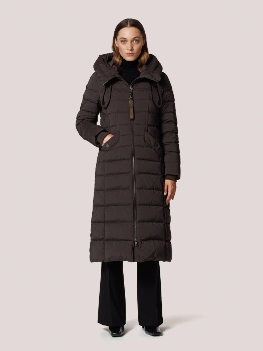 Creenstone Lea coat 7820 dark chocolate