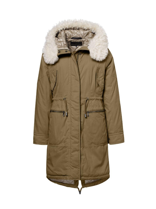 Creenstone Hilda coat 2430 smokey taupe