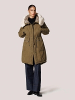 Creenstone Hilda coat 2430 smokey taupe