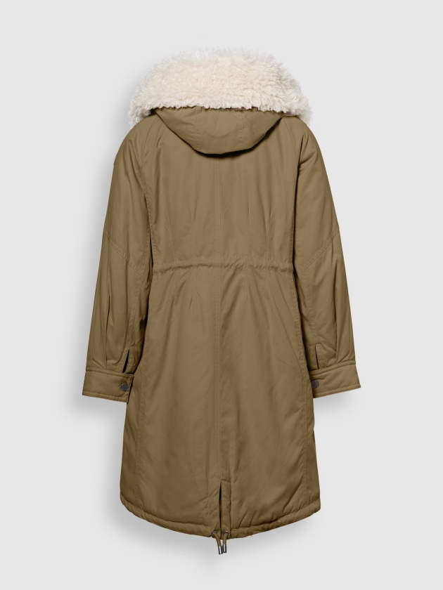 Creenstone Hilda coat 2430 smokey taupe