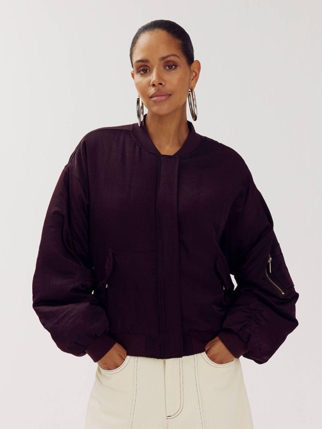 Harper and Yve LENORA-JA 635 huckleberry