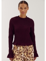 Harper and Yve VEERLE-LS 329 tipsy red
