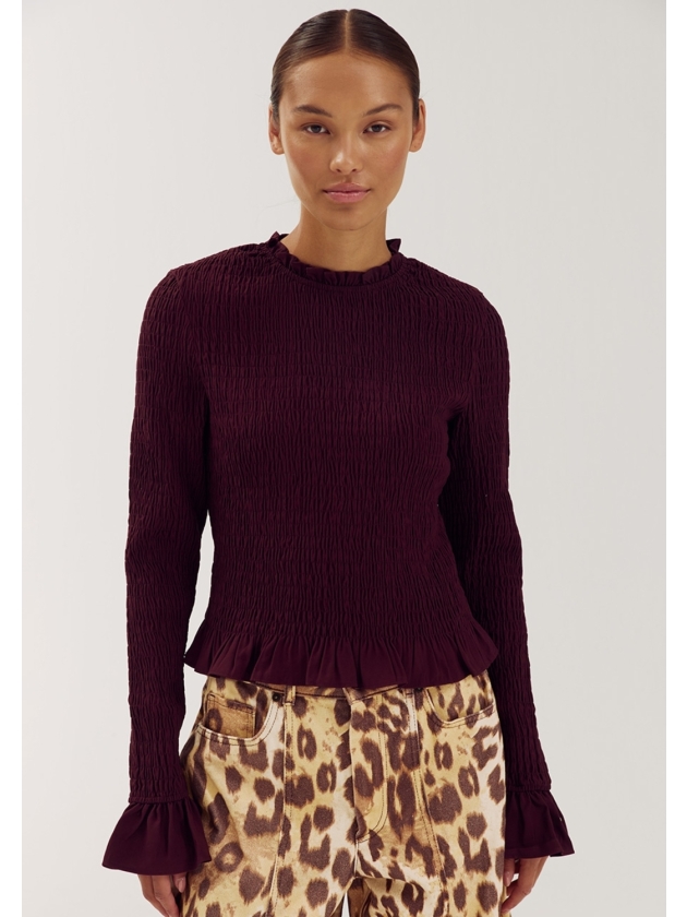 Harper and Yve VEERLE-LS 329 tipsy red