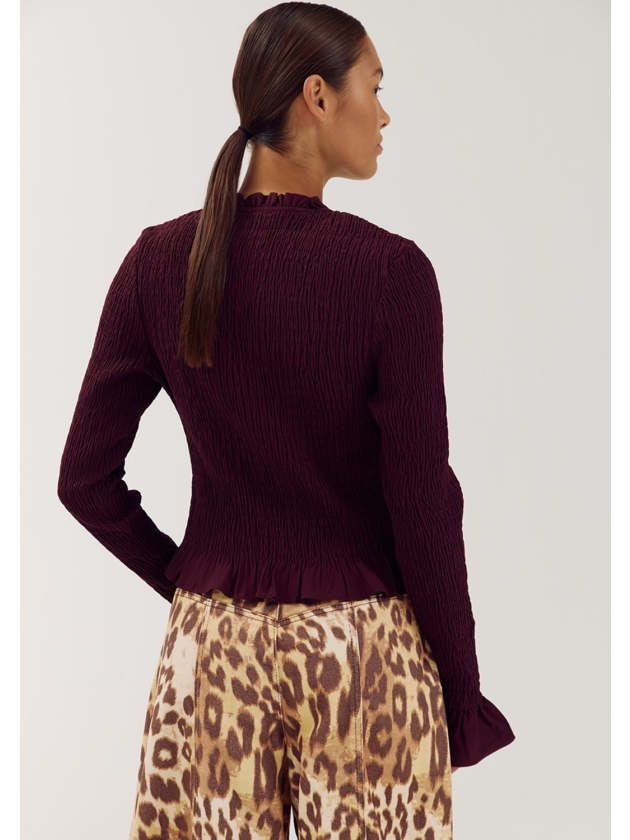 Harper and Yve VEERLE-LS 329 tipsy red