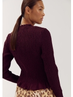 Harper and Yve VEERLE-LS 329 tipsy red