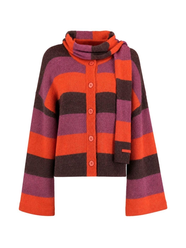 Harper and Yve INDY-CA 330 paprika stripe
