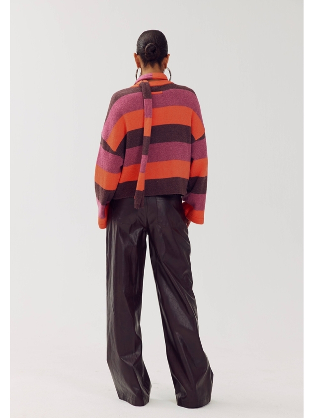 Harper and Yve INDY-CA 330 paprika stripe