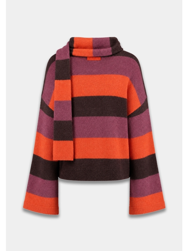 Harper and Yve INDY-CA 330 paprika stripe