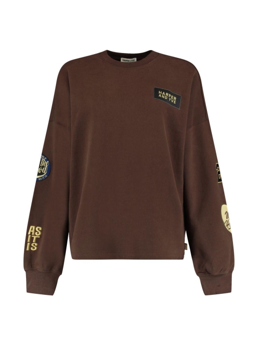Harper and Yve PATCH-SW 1025 hot fudge