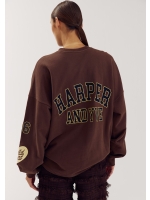 Harper and Yve PATCH-SW 1025 hot fudge
