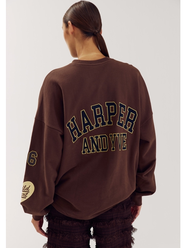 Harper and Yve PATCH-SW 1025 hot fudge