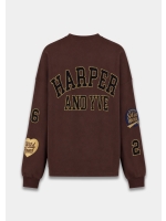 Harper and Yve PATCH-SW 1025 hot fudge