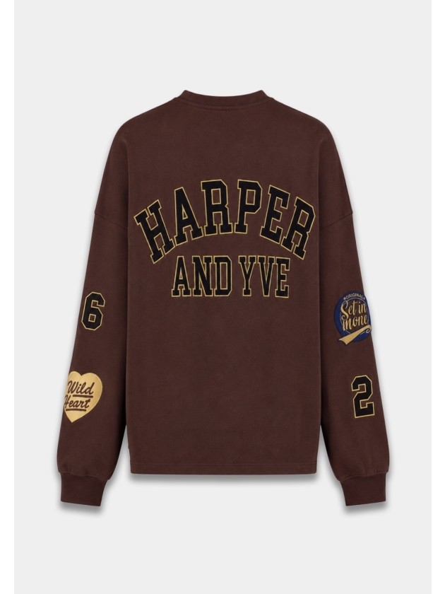 Harper and Yve PATCH-SW 1025 hot fudge