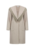 Joseph Ribkoff LDS Coat 37 Oatmeal