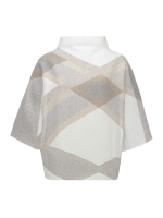 Joseph Ribkoff LDS Top 4564 Winter white/multi