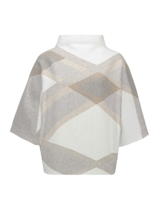 Joseph Ribkoff LDS Top 4564 Winter white/multi
