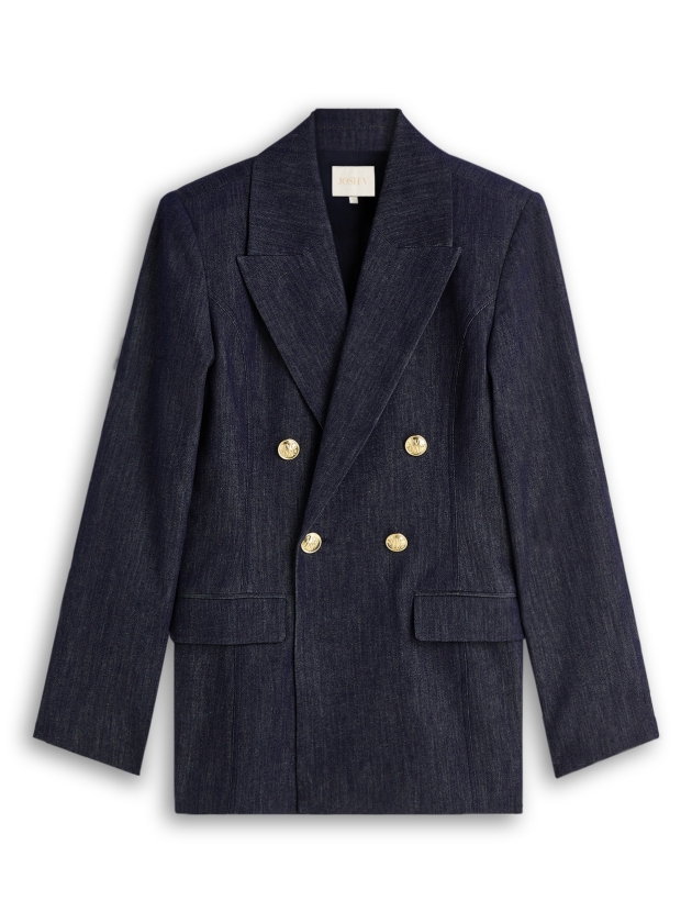 Josh V BLUEBELL 653 dark blue chambray