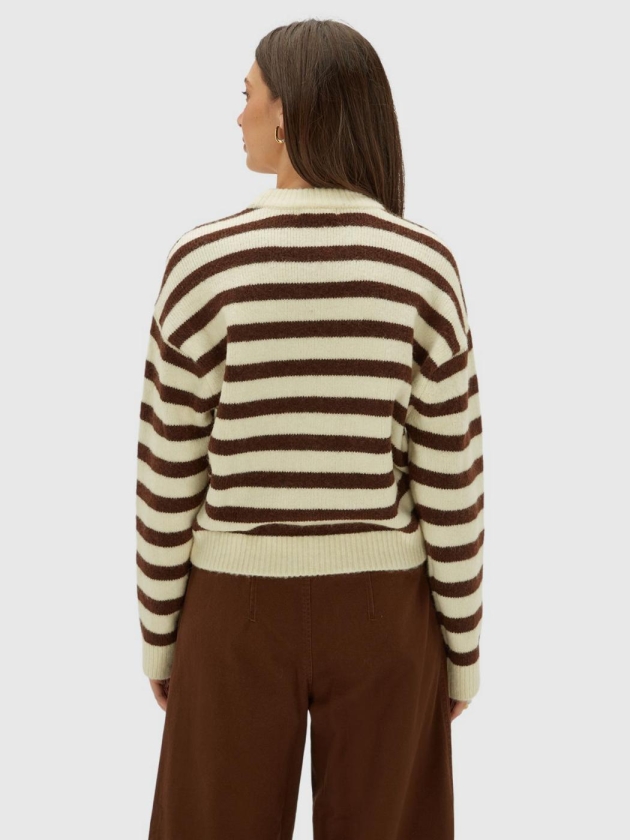 Josh V IZE 643 brown stripe