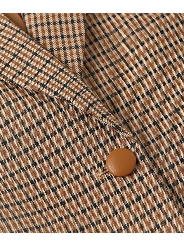 Josh V BERYL 645 brown check
