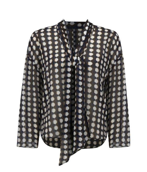 Joseph Ribkoff LDS Top 729 Brown/multi