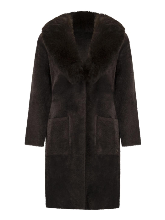 Joseph Ribkoff LDS Coat 3799 Mocha