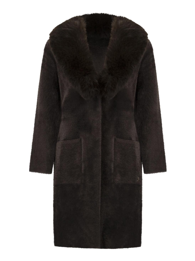 Joseph Ribkoff LDS Coat 3799 Mocha