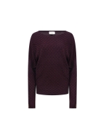 NUKUS Kento Top Lurex 333 cherry