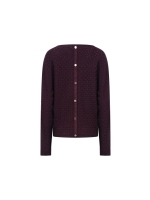 NUKUS Kento Top Lurex 333 cherry