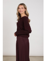NUKUS Kento Top Lurex 333 cherry