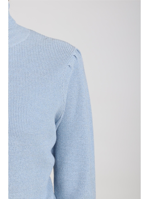 NUKUS Sylvia Pullover Lurex 46 sky