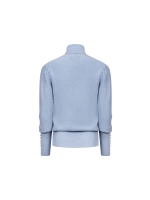 NUKUS Sylvia Pullover Lurex 46 sky
