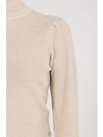 NUKUS Sylvia Pullover Lurex 9 sand