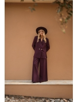 NUKUS Bodine Pants 333 cherry