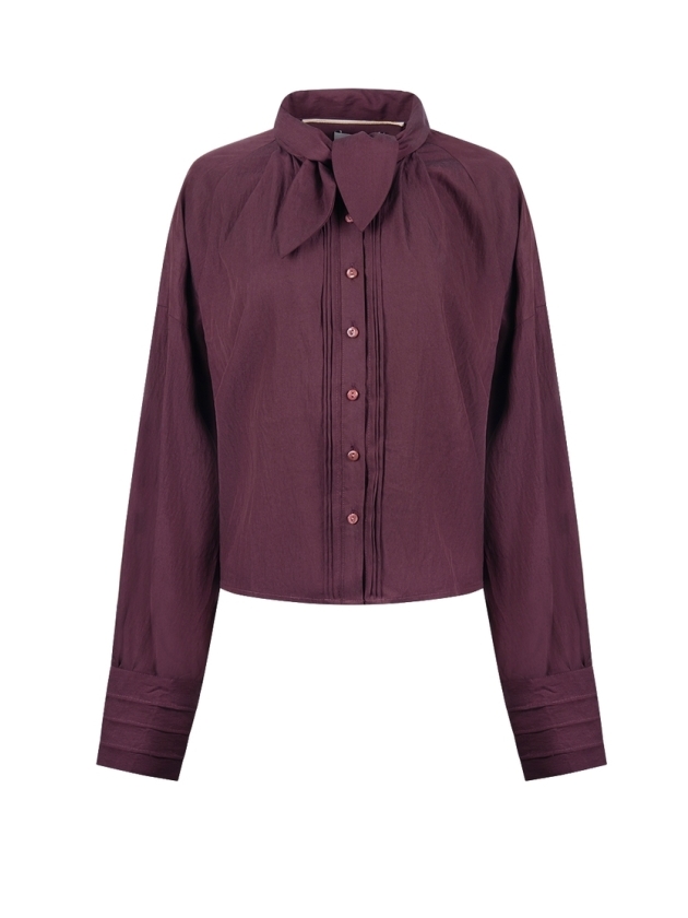 NUKUS Alexandra Blouse 333 cherry