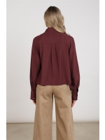 NUKUS Alexandra Blouse 333 cherry