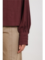 NUKUS Alexandra Blouse 333 cherry