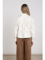 NUKUS Aster Blouse Paillet 17 off white