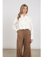 NUKUS Aster Blouse Paillet 17 off white