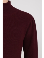 NUKUS Silvi Pullover Plain 333 cherry