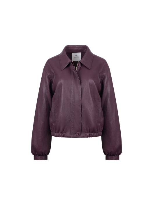 NUKUS Dominique Jacket PU 333 cherry
