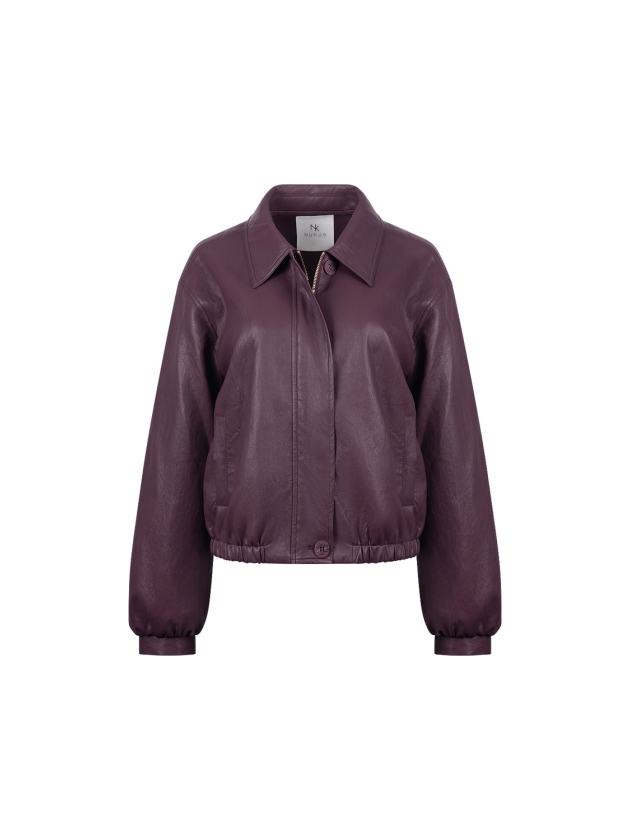 NUKUS Dominique Jacket PU 333 cherry