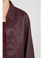 NUKUS Dominique Jacket PU 333 cherry