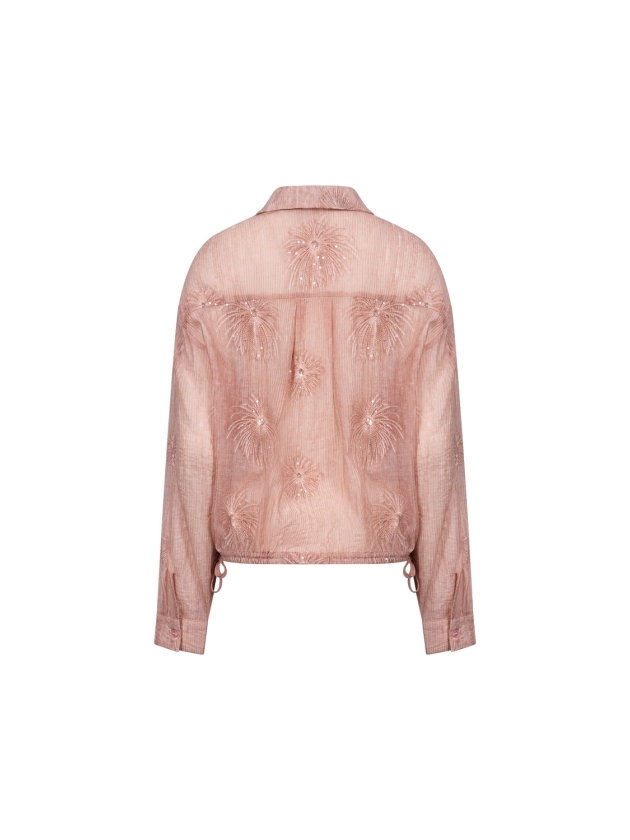 NUKUS Ally Blouse Embroidery 336 rose