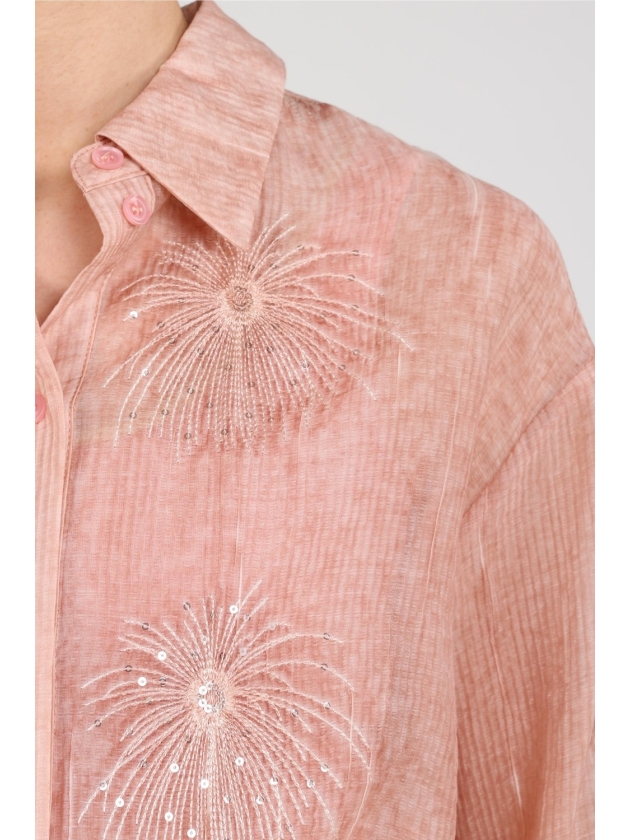 NUKUS Ally Blouse Embroidery 336 rose