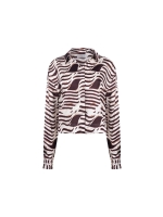 NUKUS Adora Blouse Zebra 392 offwhite/cherry