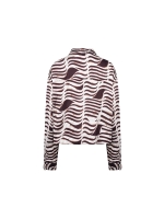 NUKUS Adora Blouse Zebra 392 offwhite/cherry