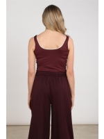 NUKUS Juba Singlet 397 cherry/gold