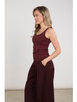 NUKUS Juba Singlet 397 cherry/gold